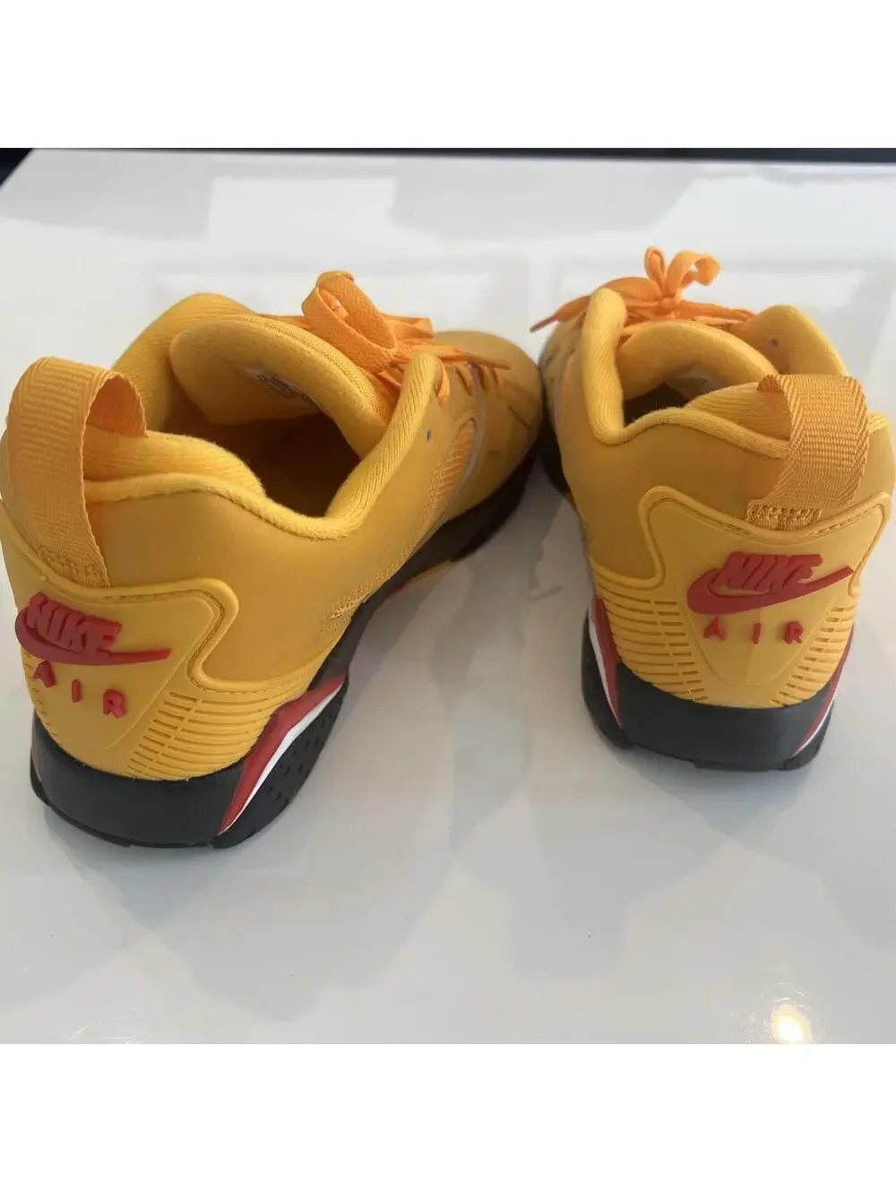 $145 Nike Air Jordan MVP 92 Shoes Taxi University Red Mens Size 11 IO7437